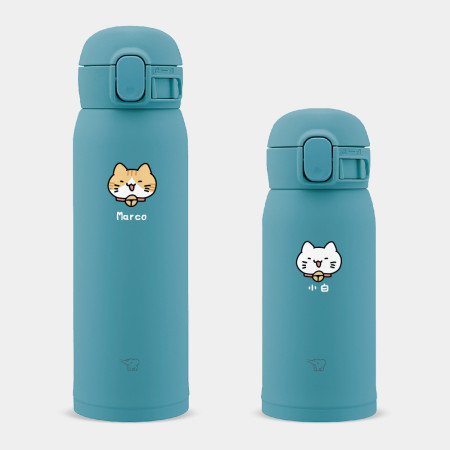客製化文字 傻笑貓頭