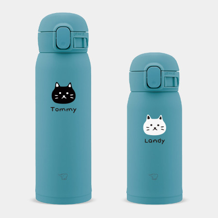 客製化文字 黑白貓頭