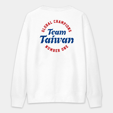TEAM TAIWAN 冠軍T 文字在背面 TEAM TAIWAN 冠軍T 文字在背面