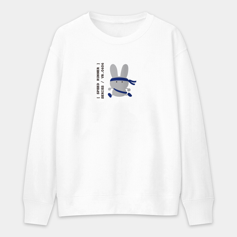 運動兔兔（ 數字可客製化）