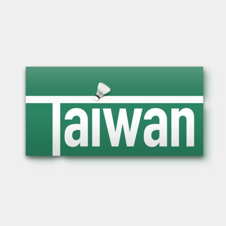 TAIWAN 台灣羽球金牌