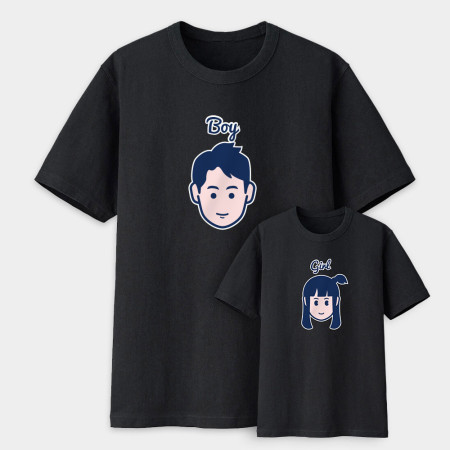 客製化情侶Q版頭像