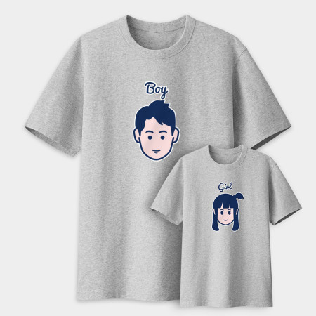 客製化情侶Q版頭像