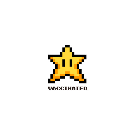 無敵星星 vaccinated