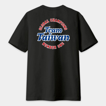 TEAM TAIWAN 冠軍T 文字在背面 TEAM TAIWAN 冠軍T 文字在背面
