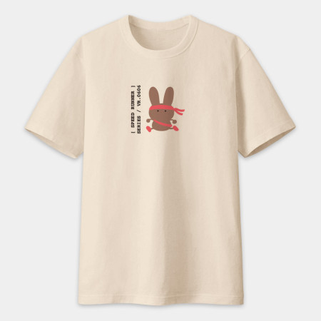 運動兔兔（ 數字可客製化）