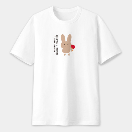 運動兔兔（ 數字可客製化）