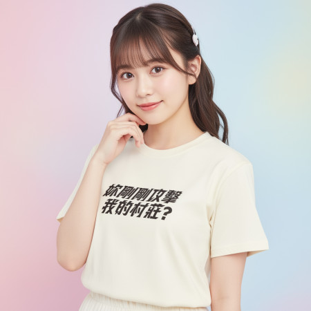 妳剛剛攻擊我的村莊（客製化文字）