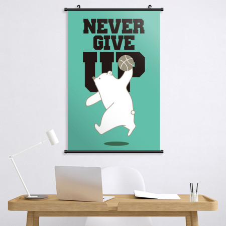 Never Give Up (客製化文字) 