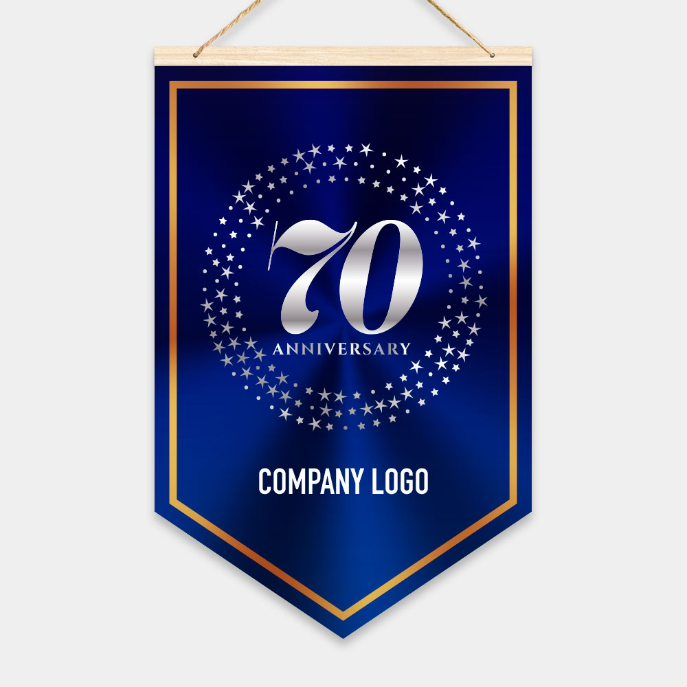 客製化企業週年慶錦旗