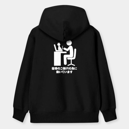 為了貓糧工作
